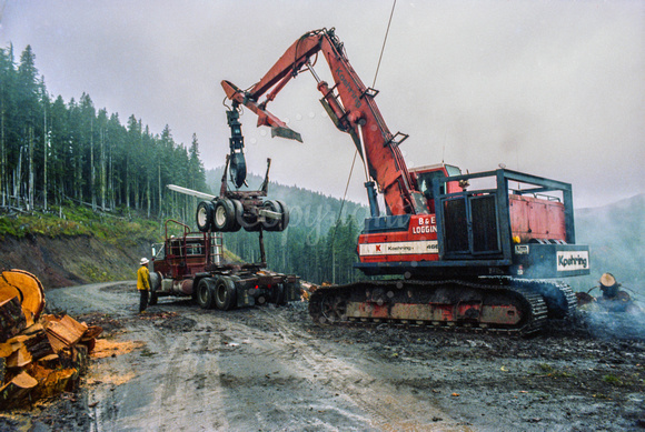 Lifting Log Truck Extension