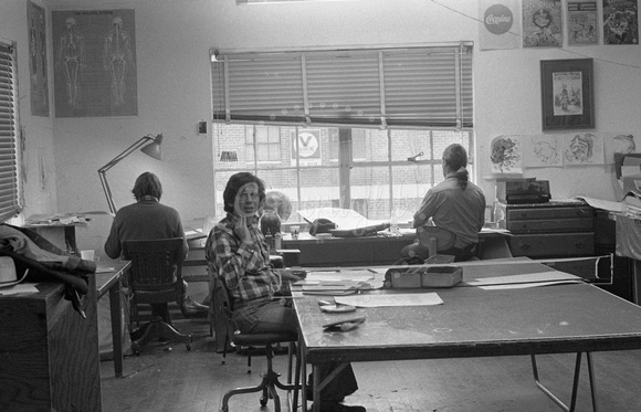 Rip Off Press Studio 1976